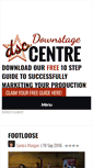 Mobile Screenshot of downstagecentre.com